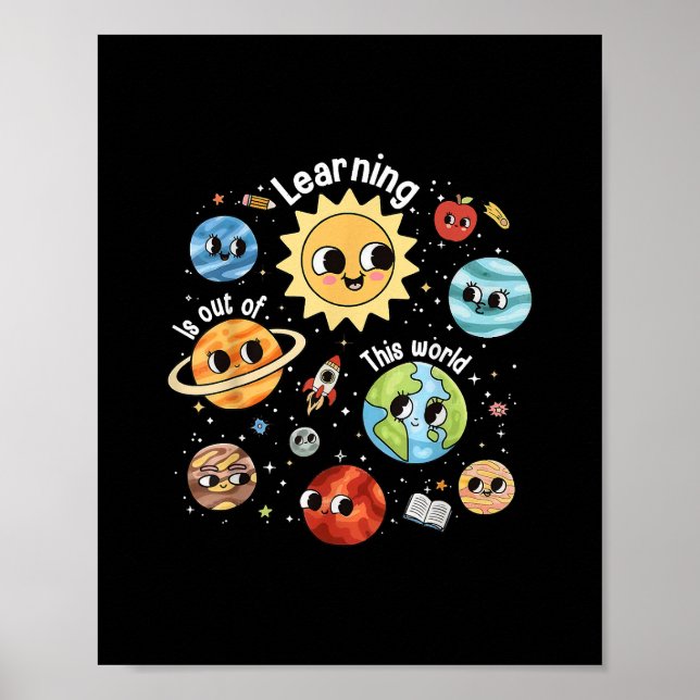 Affiche L'Apprentissage Est Sorti De Ce Monde Enseignant R (Devant)
