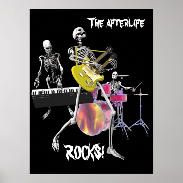Affiche L'après-vie ROCKS ! (Devant)