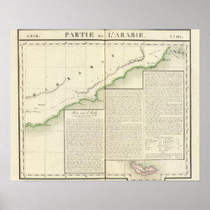 Affiche L'Arabie Saoudite, Asie 101