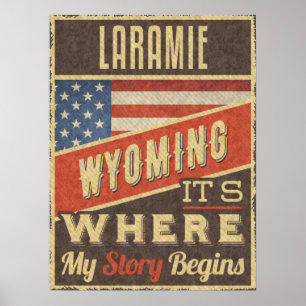 Affiche Laramie Wyoming