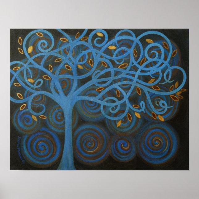 Affiche L'arbre d'attente (Devant)