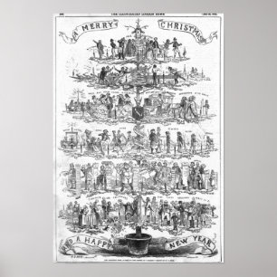 Affiche L'arbre de Noël