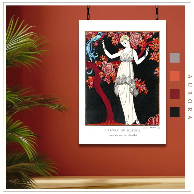 Affiche L'Arbre de Science (1914) de George Barbier (Créateur téléchargé)