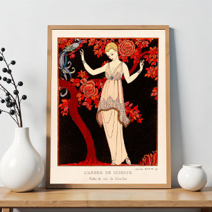Affiche L'Arbre de science par George Barbier