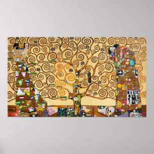 Affiche L'arbre de vie   Gustav Klimt