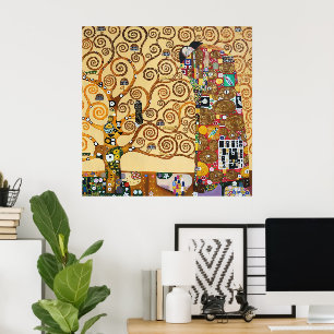 Affiche L'Arbre de Vie Gustav Klimt