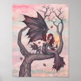 Affiche L'arbre gothique de Victoria, l'art de la fée d'au