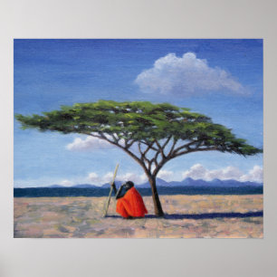 Affiche L'arbre ombragé 1992