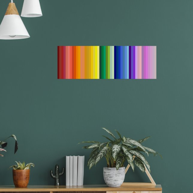 Affiche L'arc-en-ciel & plus, un univers de couleurs 47 te (Salon 1)