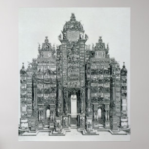 Affiche L'arc triomphal