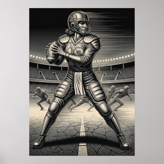 Affiche L'ARCHANGE DU GRIDIRON (L'Archange Gridiron) (Devant)