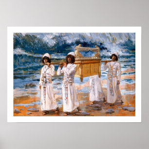 Affiche L'Arche passe au-dessus du Jourdain par James Tiss