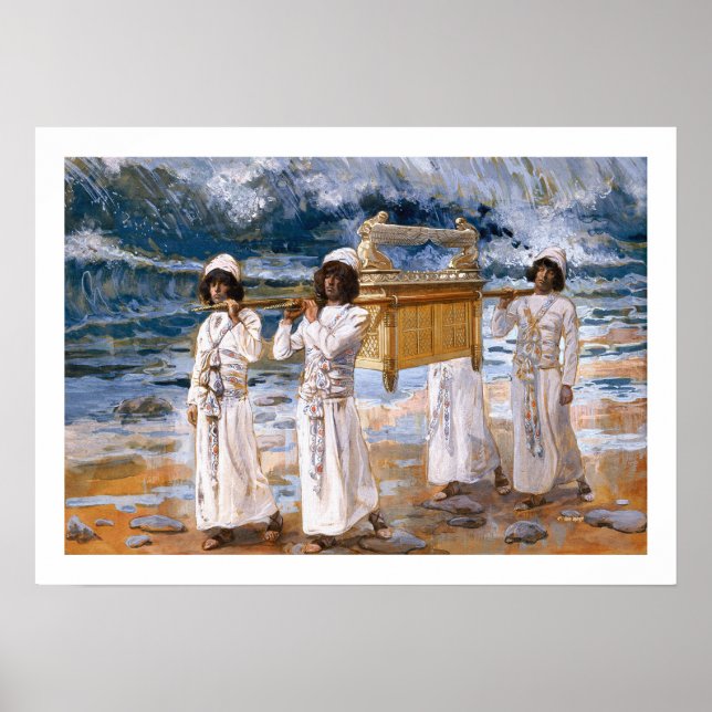 Affiche L'Arche passe au-dessus du Jourdain par James Tiss (Devant)