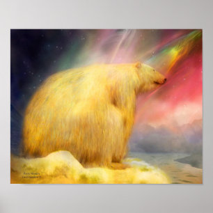 Affiche L'Arctique se demande la peinture murale d'art
