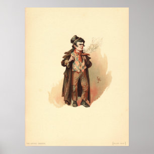 Affiche L'ardent livre d'Oliver Twist