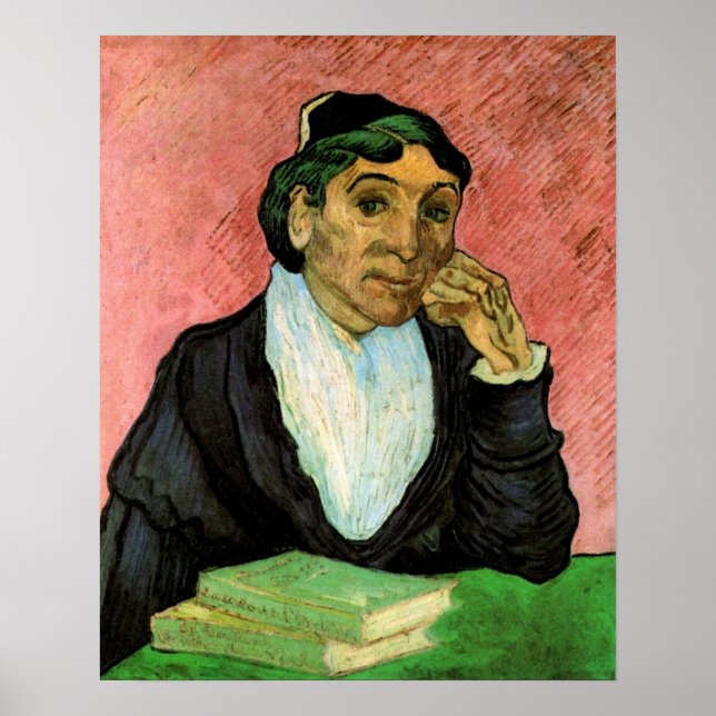 Affiche L'Arlésienne (Madame Ginoux) de Vincent van Gogh (Devant)
