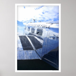 Affiche L'Armée de l'Air Beechcraft 18/C45