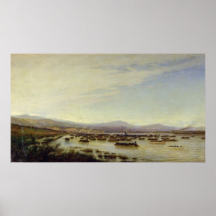 Affiche L'armée russe croisant le Danube