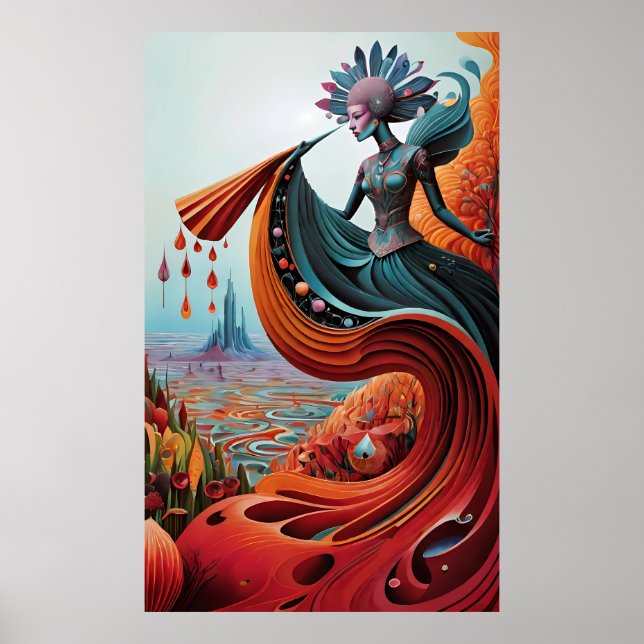 Affiche Larmes pour une vision du rêve (Devant)