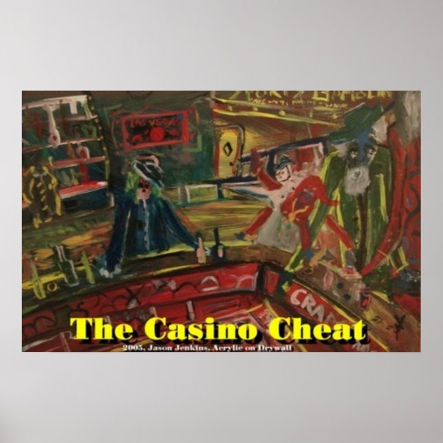 Affiche L'arnaqueur de casino (Devant)
