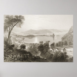 Affiche Larne, comté Antrim, Irlande du Nord