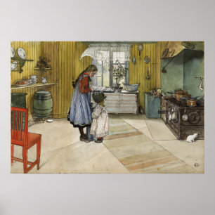 Affiche Larsson - La Cuisine (De A Home)