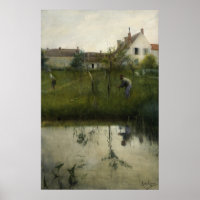 Larsson - Le vieil homme et le jardin de la nurser