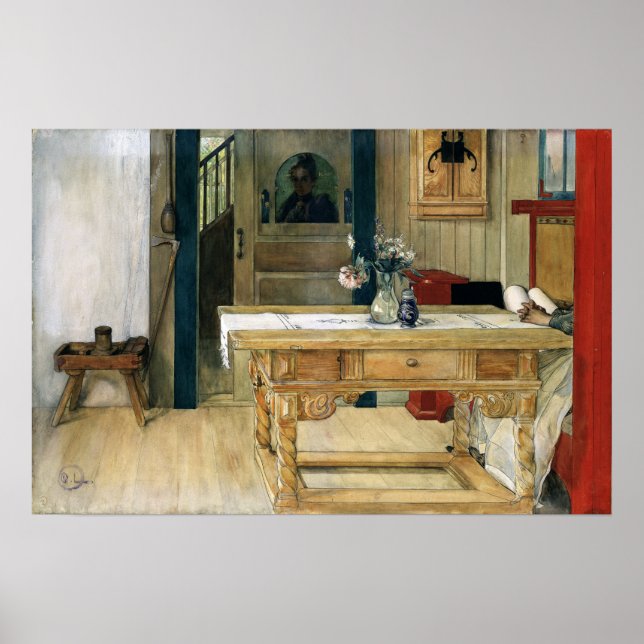 Affiche Larsson - Repos dominical (Devant)