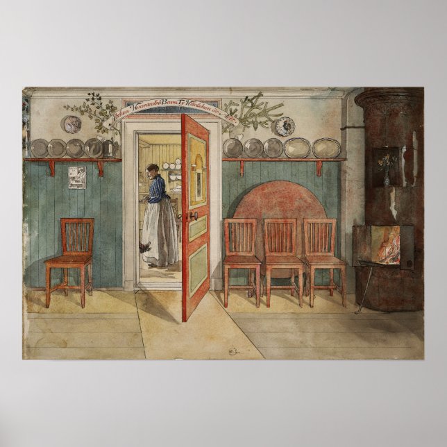 Affiche Larsson - Vieille Anna (Extrait de A Home) (Devant)