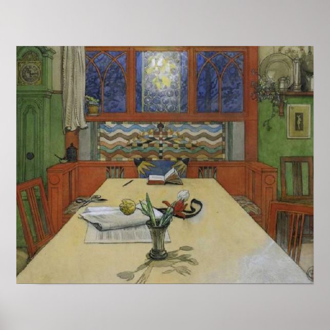 Affiche Larsson - Vue du soir - (Devant)