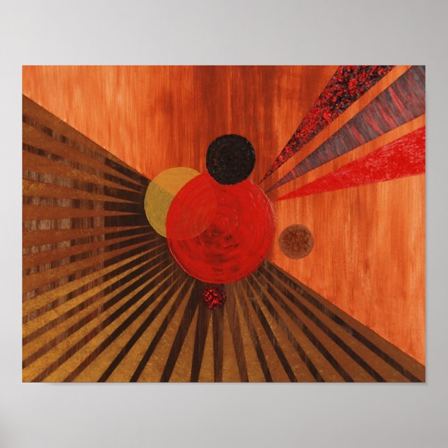 Affiche L'art Abstrait Kandinsky (Devant)