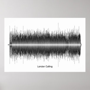 Affiche L'Art Clash London appelant Soundwave