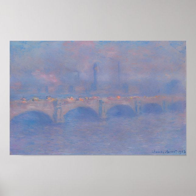 Affiche l'art de Claude Monet (Devant)