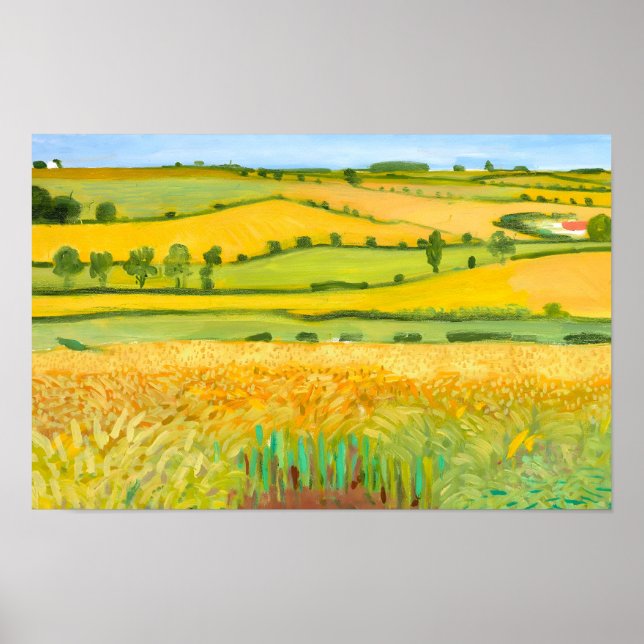 Affiche L'art de David Hockney (Devant)