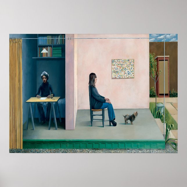 Affiche L'art de David Hockney (Devant)