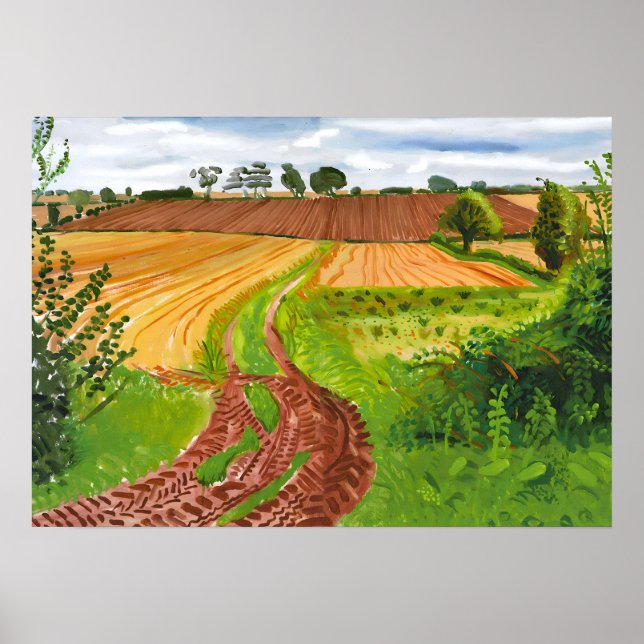 Affiche L'art de David Hockney (Devant)