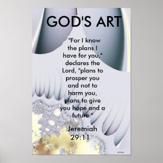 Affiche L'art de Dieu