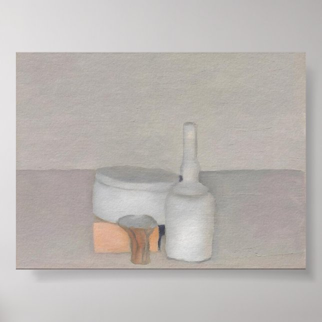 Affiche l'art de Giorgio Morandi (Devant)