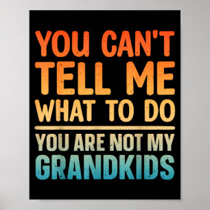 Affiche l'art de grand-père pour grand-père papa papi de G