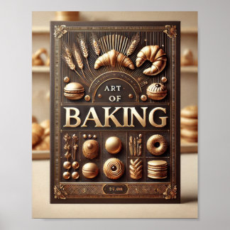 Affiche L'art de la cuisson des aliments