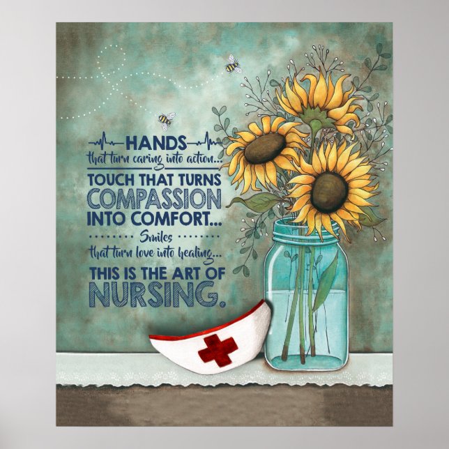 Affiche L'Art De La Motivation Des Soins Infirmiers (Devant)