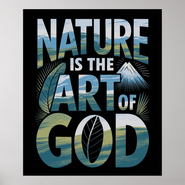 Affiche L'art de la nature - La création divine dans chaqu (Devant)