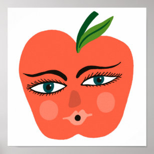 Affiche L'art de la pomme