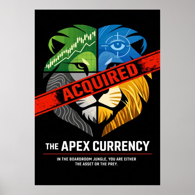 Affiche L'art de la puissance financière Apex Currency (Devant)