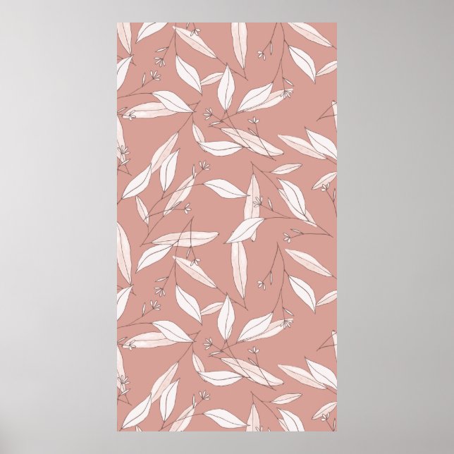 Affiche L'art de la toile Zazzle (Devant)