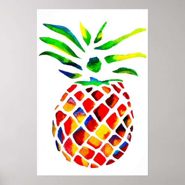 Affiche L'art de l'ananas (Devant)