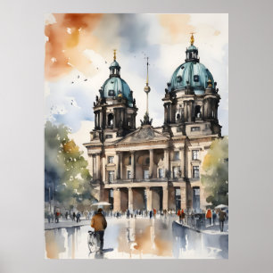 Affiche L'art de l'aquarelle à Berlin