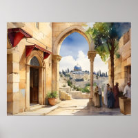 L'art de l'aquarelle Jérusalem Israël
