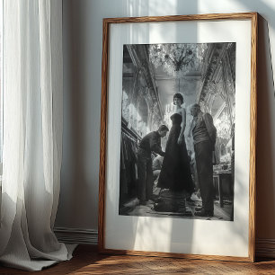 Affiche L'art de l'élégance : une couture classique