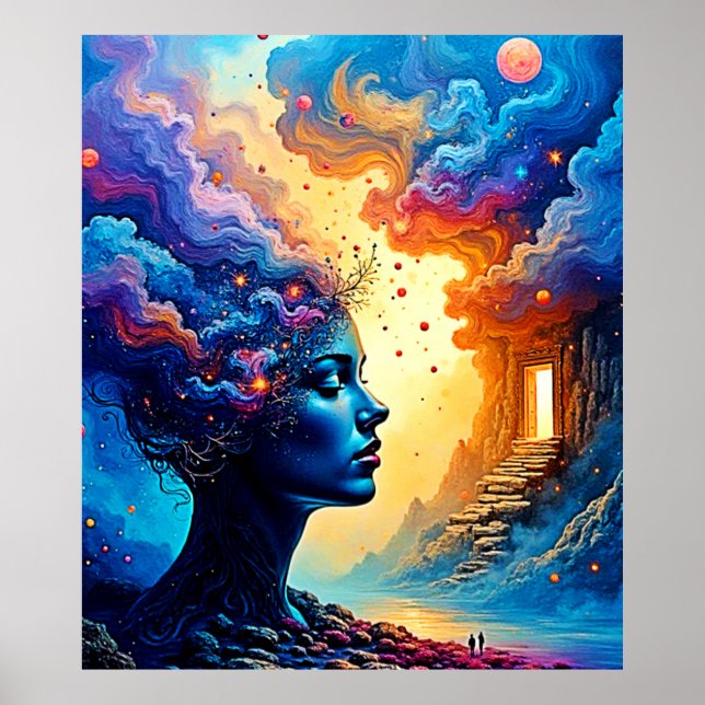 Affiche L'art de l'esprit cosmique (Devant)